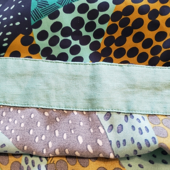 ⚡FREE WITH purchase ⚡ABSTRACT PRINT POCKETED SHIFT MID LENGTH DRESS - Picture 9 of 13